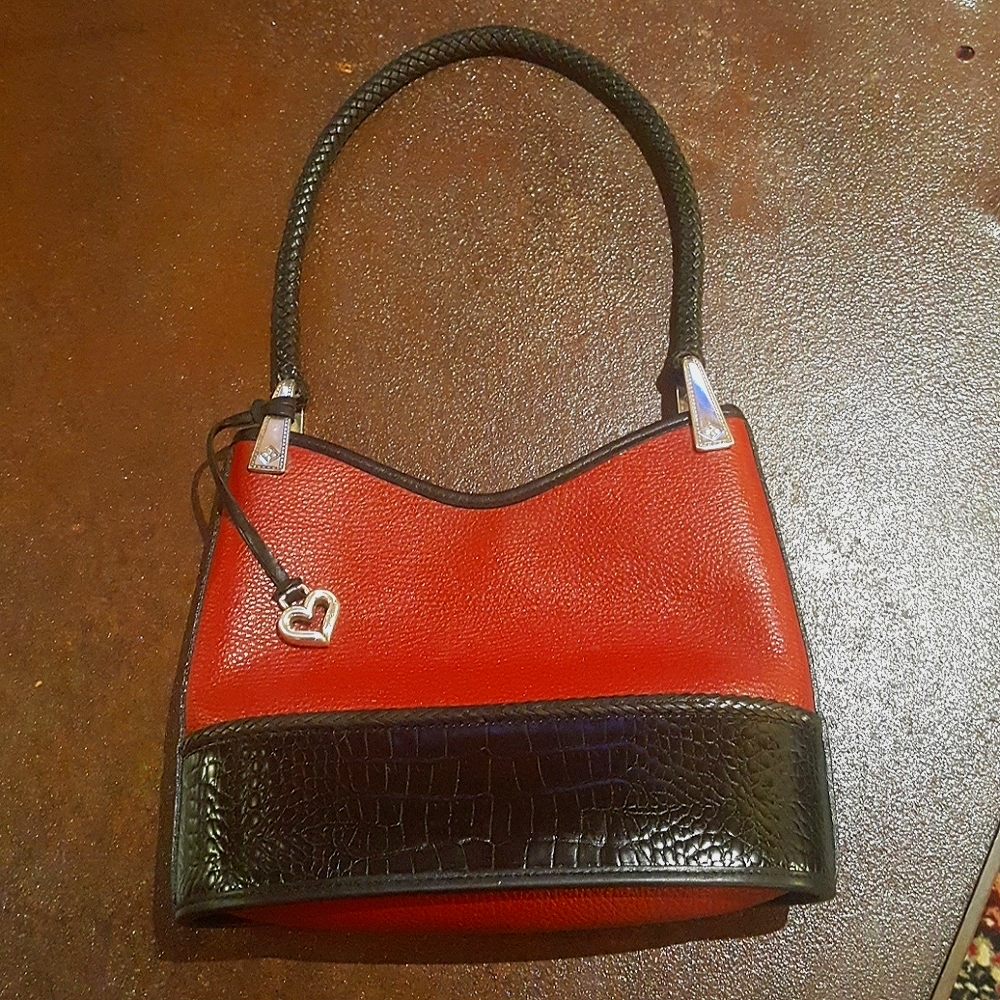 Brighton Red/Black Shoulder Bag